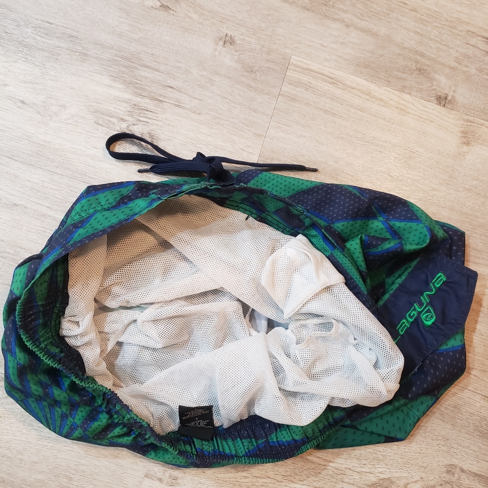 Laguna mens swim trunks..Green and blue - Picture 4 of 6